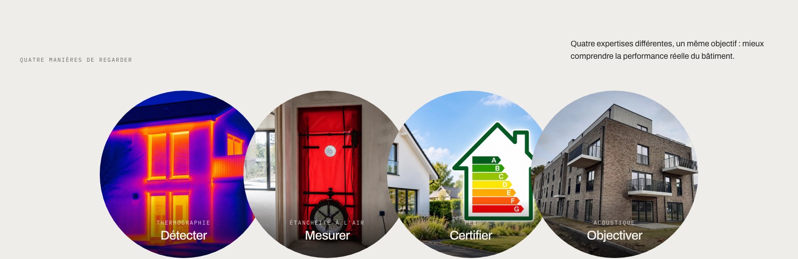 Les quatre expertises de DEL Thermographie